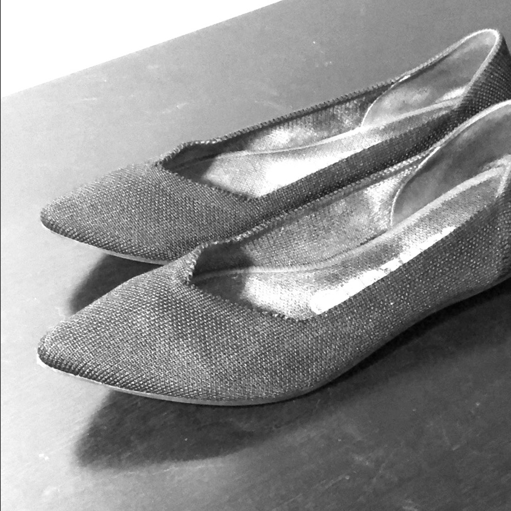 Rothy’s pointy toe flats black size 7